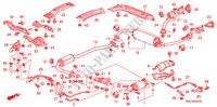 TUYAU D'ECHAPPEMENT/SILENCIEUX (DIESEL)(2) pour Honda CIVIC 2.2 EXECUTIVE  DPF 5 Portes 6 vitesses manuelles 2008