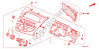 AUTORADIO(LH)(2) pour Honda CIVIC 1.4 GT 5 Portes Transmission Intelligente manuelle 2010