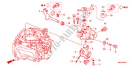BRAS DE SELECTION/LEVIER DE SELECTION(I SHIFT) pour Honda CIVIC 1.4 COMFORT 5 Portes Transmission Intelligente manuelle 2009