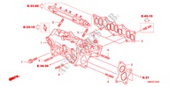 COLLECTEUR D'ADMISSION(DIESEL) pour Honda CIVIC 2.2 COMFORT 5 Portes 6 vitesses manuelles 2010
