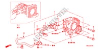 CORPS DE PAPILLON(1.4L) pour Honda CIVIC 1.4 BASE 5 Portes Transmission Intelligente manuelle 2010