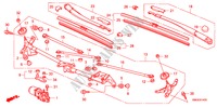 ESSUIE GLACE AVANT(LH) pour Honda CIVIC 1.8 COMFORT 5 Portes 6 vitesses manuelles 2009