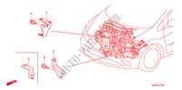 ETAI FAISCEAU DE FILS MOTEUR(1.8L) pour Honda CIVIC 1.8 COMFORT 5 Portes 6 vitesses manuelles 2009