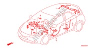 FAISCEAU DES FILS(LH)(3) pour Honda CIVIC 1.8 COMFORT 5 Portes 6 vitesses manuelles 2009