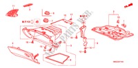GARNITURE D'INSTRUMENT(RH)(COTE DE PASSAGER) pour Honda CIVIC 1.8 EX 5 Portes 6 vitesses manuelles 2010