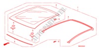 GLACE DE TOIT pour Honda CIVIC 1.8 SPORT 5 Portes 5 vitesses automatique 2009
