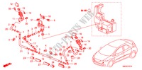 LAVE GLACE DE PROJECTEUR pour Honda CIVIC 1.8 EXECUTIVE 5 Portes 5 vitesses automatique 2009