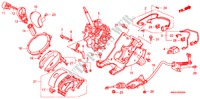 LEVIER DE SELECTION(LH) pour Honda CIVIC 1.8 EXECUTIVE 5 Portes 5 vitesses automatique 2010