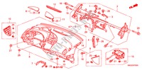 PANNEAU D'INSTRUMENT(LH) pour Honda CIVIC 1.8 COMFORT 5 Portes 6 vitesses manuelles 2009