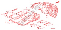 TAPIS DE SOL pour Honda CIVIC 1.8 COMFORT 5 Portes 6 vitesses manuelles 2009
