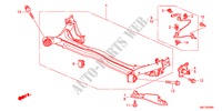 BRAS INFERIEUR ARRIERE pour Honda CIVIC 1.4SPORT 5 Portes Transmission Intelligente manuelle 2011