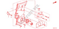 CARTER DE CHAINE(DIESEL) pour Honda CIVIC 2.2GT 5 Portes 6 vitesses manuelles 2011