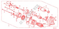 DEMARREUR(1.8L) pour Honda CIVIC 1.8S 5 Portes 6 vitesses manuelles 2011