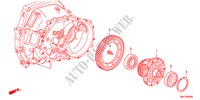 DIFFERENTIEL(1.4L)(1.8L) pour Honda CIVIC 1.4COMFORT 5 Portes 6 vitesses manuelles 2011