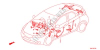 FAISCEAU DES FILS(RH)(3) pour Honda CIVIC 1.8S 5 Portes 5 vitesses automatique 2011