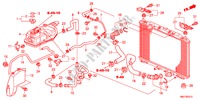 FLEXIBLE DE RADIATEUR/RESERVOIR DE RESERVE(DIESEL) pour Honda CIVIC 2.2GT 5 Portes 6 vitesses manuelles 2011