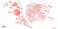 TENDEUR AUTOMATIQUE(1.4L) pour Honda CIVIC 1.4GT    AUDIOLESS 5 Portes Transmission Intelligente manuelle 2011