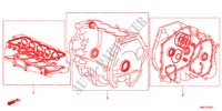 TROUSSE DE JOINT(1.8L) pour Honda CIVIC 1.8SPORT AUDIOLESS 5 Portes 5 vitesses automatique 2011