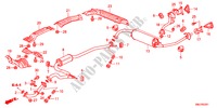 TUYAU D'ECHAPPEMENT/SILENCIEUX(1.8L) pour Honda CIVIC 1.8ES 5 Portes 5 vitesses automatique 2011