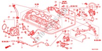 TUYAU D'INSTALLATION/POMPE A VIDE(DIESEL) pour Honda CIVIC 2.2COMFORT 5 Portes 6 vitesses manuelles 2011