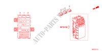 UNITE DE COMMANDE(CABINE)(RH)(2) pour Honda CIVIC 1.4GT    AUDIOLESS 5 Portes Transmission Intelligente manuelle 2011