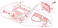 AUTORADIO(LH)(1) pour Honda CIVIC 1.8 TYPE S 3 Portes Transmission Intelligente manuelle 2009
