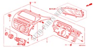 AUTORADIO(RH)(2) pour Honda CIVIC 2.2 TYPE S     DPF 3 Portes 6 vitesses manuelles 2008