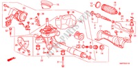 BOITE DE VITESSES DE P.S.(EPS) (RH) pour Honda CIVIC 2.0 TYPE R 3 Portes 6 vitesses manuelles 2009