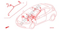 FAISCEAU DES FILS(LH)(4) pour Honda CIVIC 1.8 TYPE S 3 Portes 6 vitesses manuelles 2007