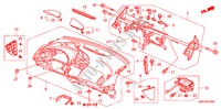 PANNEAU D'INSTRUMENT(LH) pour Honda CIVIC 1.8 TYPE S 3 Portes 6 vitesses manuelles 2007