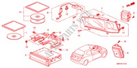 SYSTEME DE NAVIGATION(RH) pour Honda CIVIC 1.8 TYPE S 3 Portes Transmission Intelligente manuelle 2009