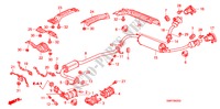 TUYAU D'ECHAPPEMENT/SILENCIEUX (2.0L) pour Honda CIVIC 2.0 TYPE R 3 Portes 6 vitesses manuelles 2009