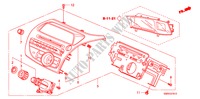 AUTORADIO(RH)(2) pour Honda CIVIC 1.8 TYPE-S    PLUS 3 Portes Transmission Intelligente manuelle 2010