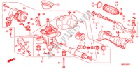 BOITE DE VITESSES DE P.S.(EPS)(RH) pour Honda CIVIC 2.0 TYPE-R   CHAMP 3 Portes 6 vitesses manuelles 2010
