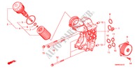 BOITIER FILTRE HUILE(DIESEL) pour Honda CIVIC 2.2 TYPE-S 3 Portes 6 vitesses manuelles 2011
