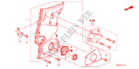 CARTER DE CHAINE(DIESEL) pour Honda CIVIC 2.2 BASE 3 Portes 6 vitesses manuelles 2011