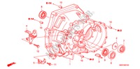 CARTER D'EMBRAYAGE(1.8L) pour Honda CIVIC 1.8 BASE 3 Portes Transmission Intelligente manuelle 2011