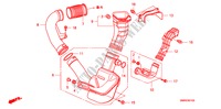 CHAMBRE DE RESONANCE(1.8L) pour Honda CIVIC 1.8 BASE 3 Portes Transmission Intelligente manuelle 2011