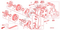 CLIMATISEUR(COMPRESSEUR)(1.8L) pour Honda CIVIC 1.8 BASE 3 Portes Transmission Intelligente manuelle 2010