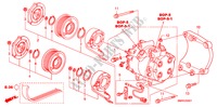 CLIMATISEUR(COMPRESSEUR)(DIESEL) pour Honda CIVIC 2.2 BASE 3 Portes 6 vitesses manuelles 2011