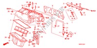 COLLECTEUR D'ADMISSION(2.0L) pour Honda CIVIC 2.0 TYPE-R   CHAMP 3 Portes 6 vitesses manuelles 2010