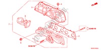COLLECTEUR D'ECHAPPEMENT(DIESEL) pour Honda CIVIC 2.2 TYPE-S 3 Portes 6 vitesses manuelles 2010