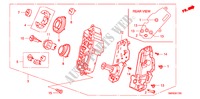 COMMANDE DE CHAUFFAGE(LH) pour Honda CIVIC 1.8 TYPE-S    PLUS 3 Portes Transmission Intelligente manuelle 2011