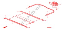 COMPOSANTS DE PARE SOLEIL pour Honda CIVIC 2.2 TYPE-S    PLUS 3 Portes 6 vitesses manuelles 2011