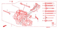 FAISCEAU DES FILS(2.0L) pour Honda CIVIC 2.0 TYPE-R   CHAMP 3 Portes 6 vitesses manuelles 2010