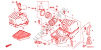 FILTRE A AIR(1.4L) pour Honda CIVIC 1.4 TYPE-S    PLUS 3 Portes Transmission Intelligente manuelle 2011