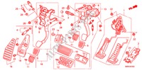 PEDALE(LH) pour Honda CIVIC 1.8 TYPE-S    PLUS 3 Portes Transmission Intelligente manuelle 2011
