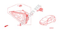 PHARE ANTIBROUILLARD pour Honda CIVIC 2.0 TYPE-R   CHAMP 3 Portes 6 vitesses manuelles 2010