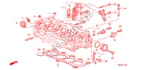 SOUPAPE PORTE BOBINE(1.8L) pour Honda CIVIC 1.8 TYPE-S    PLUS 3 Portes 6 vitesses manuelles 2011