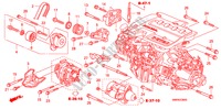 SUPPORT DE MOTEUR(DIESEL) pour Honda CIVIC 2.2 TYPE-S 3 Portes 6 vitesses manuelles 2011